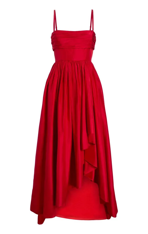 Cinq Sept Violetta Gown Candyapple Women Cocktail and Evening