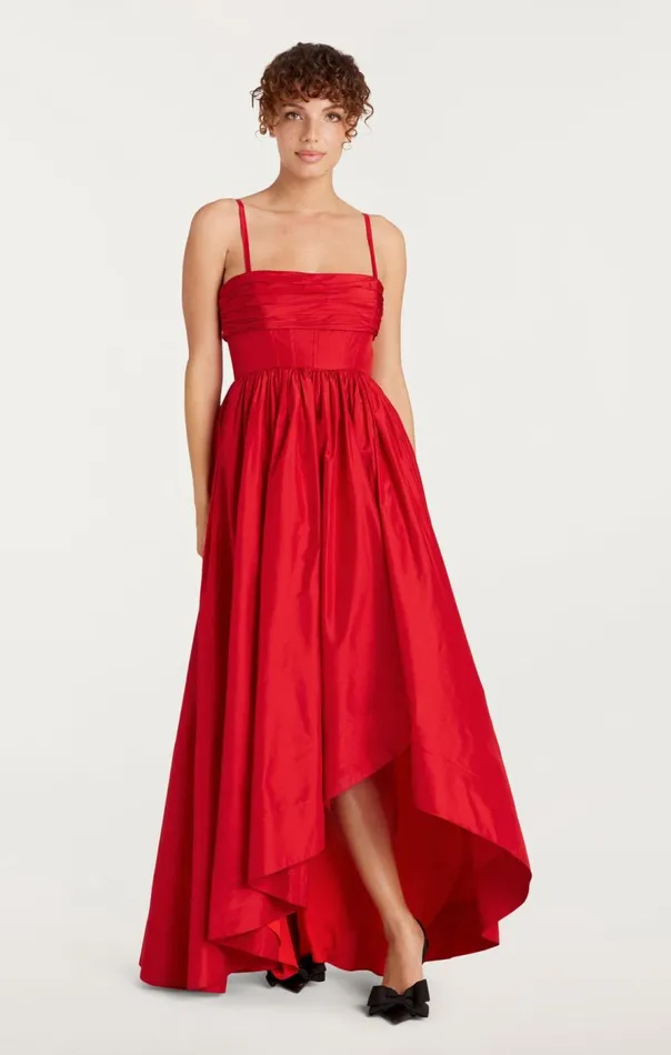 Cinq Sept Violetta Gown Candyapple Women Cocktail and Evening