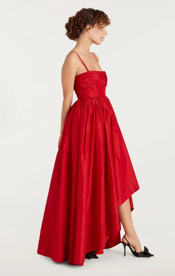Cinq Sept Violetta Gown Candyapple Women Cocktail and Evening