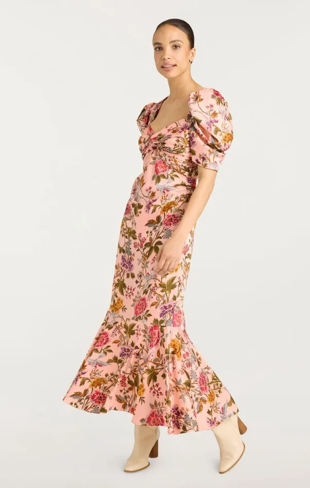 Cinq Sept Wilma Dress Softpinkmulti Women Midi