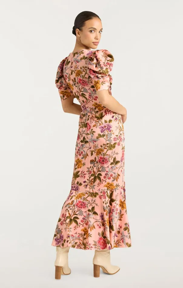 Cinq Sept Wilma Dress Softpinkmulti Women Midi