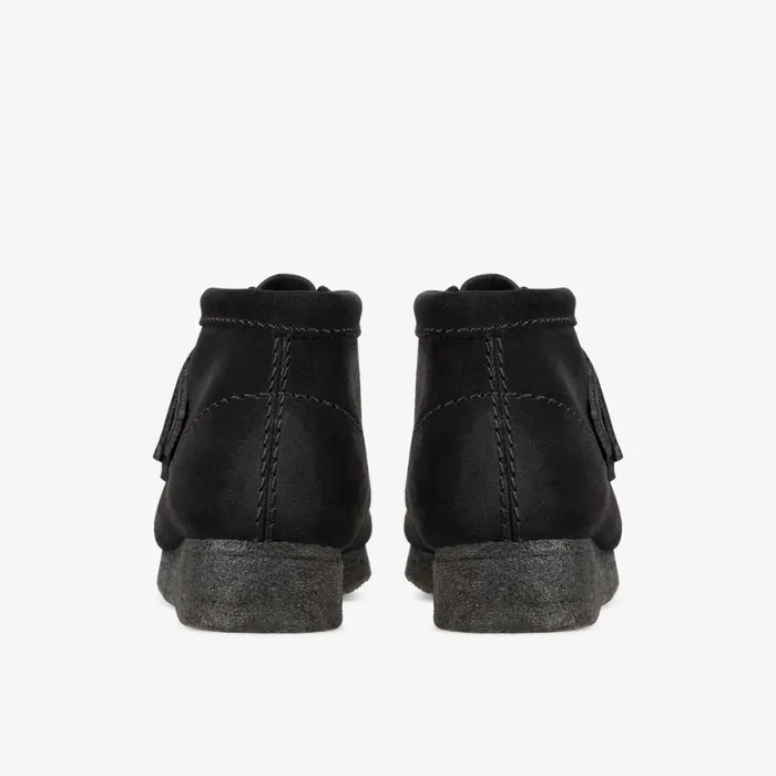 Clarks Ankle Boots Wallabee Boot Black Suede 8211 Women