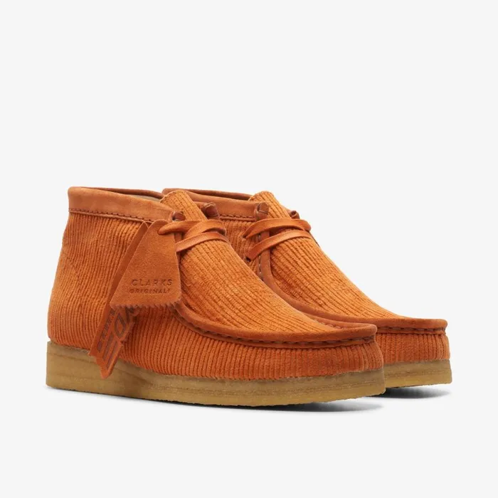 Clarks Ankle Boots Wallabee Boot Terracotta 8211 Women