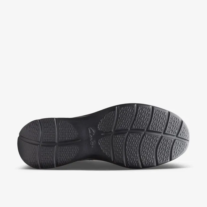 Clarks Black Shoes Cotrell Edge Black Smooth Leather 8211 Men