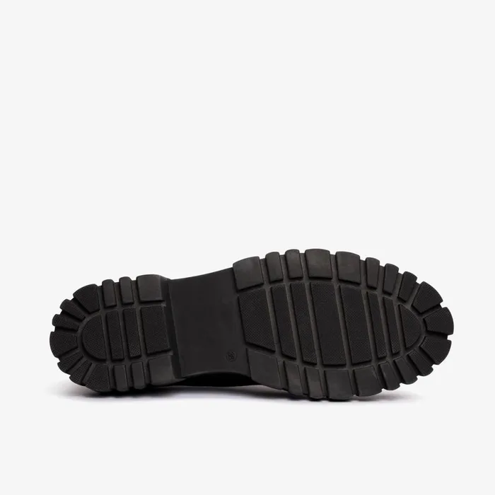 Clarks Black Shoes Page Walk Black Leather 8211 Women
