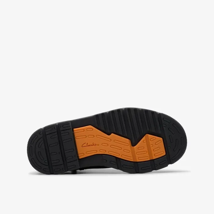 Clarks Boots Lorcam Trail Older Dark Grey 8211 Kids