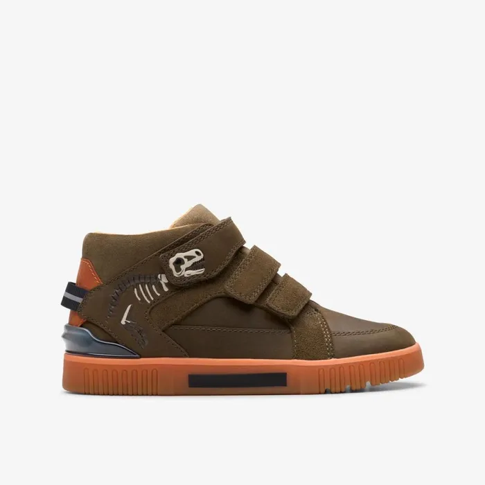 Clarks Boots Oslo Play Sage Combination 8211 Kids