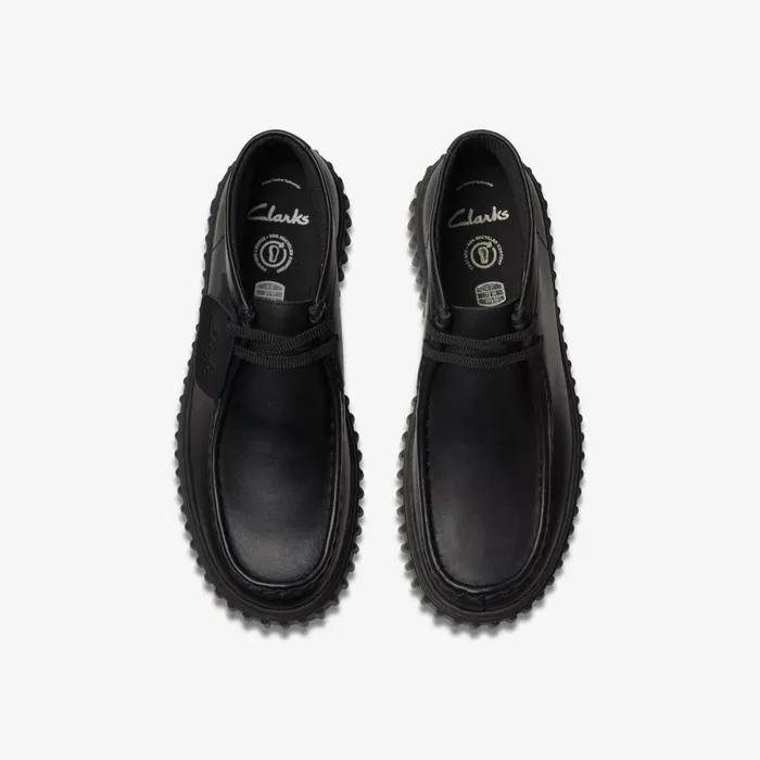 Clarks Boots Torhill Older Black Leather 8211 Kids