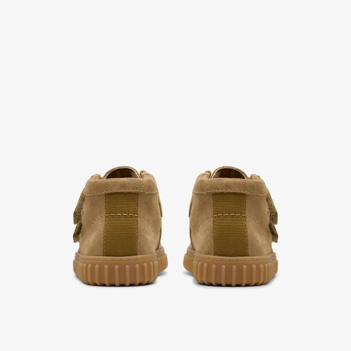 Clarks Boots Torhill Toddler Dark Sand Suede 8211 Kids