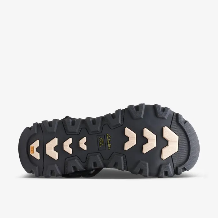 Clarks Flat Sandals Atl Trek Sport Black 8211 Women