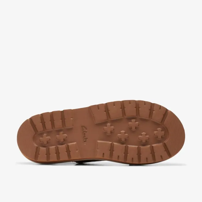 Clarks Flat Sandals Orianna Glide Tan Interest 8211 Women