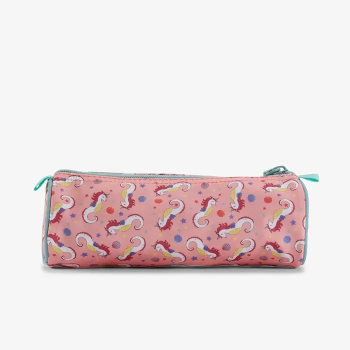 Clarks School Bags Hopper Pencil Case Pink Multicolour 8211 Kids