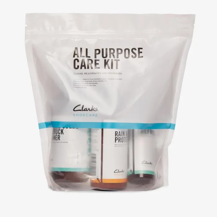 Clarks Shoecare All Care Shoe Care Kit Na 8211 MenKids