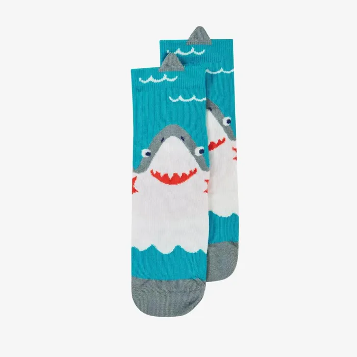 Clarks Socks and Tights Character Socks 2 Pack Infant Size 68 Sharksquid 8211 Kids