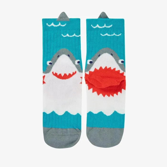 Clarks Socks and Tights Character Socks 2 Pack Infant Size 68 Sharksquid 8211 Kids