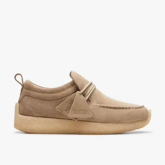 Clarks Trainers Maycliffe Dark Sand Suede 8211 Men