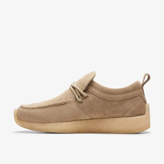 Clarks Trainers Maycliffe Dark Sand Suede 8211 Men