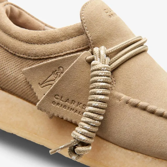 Clarks Trainers Maycliffe Dark Sand Suede 8211 Men