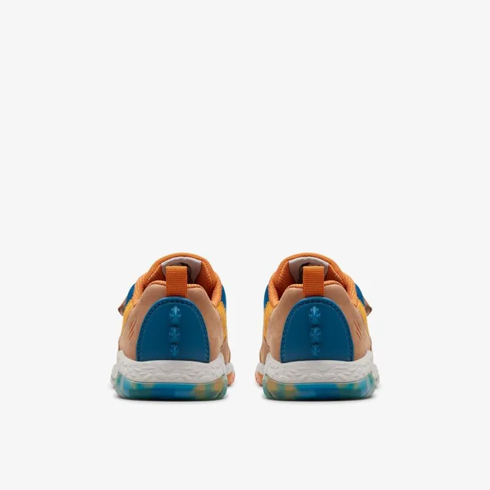 Clarks Trainers Steggy Tail Tan 8211 Kids