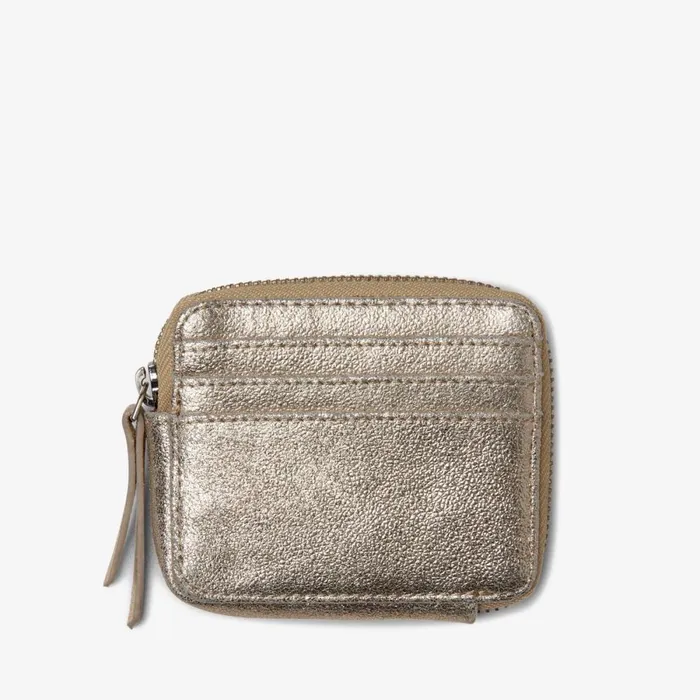 Clarks Women039s Purses Roslyn Small Champagne Leather 8211 Women