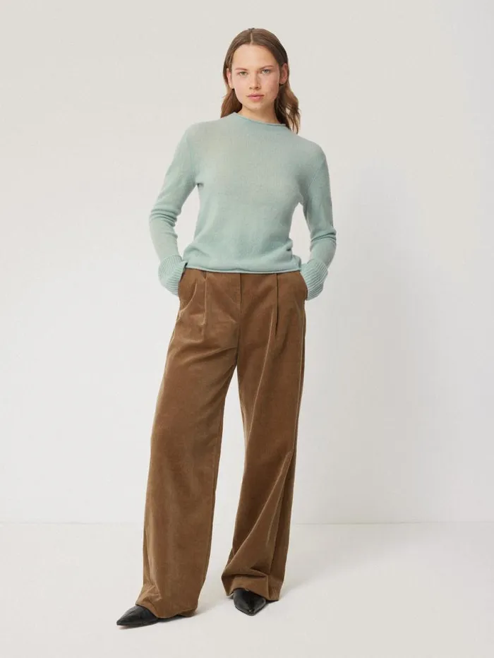 Cloud Cashmere Eldon Jumper Blue Haze Women Jigsaw Knitwear and Cashmere