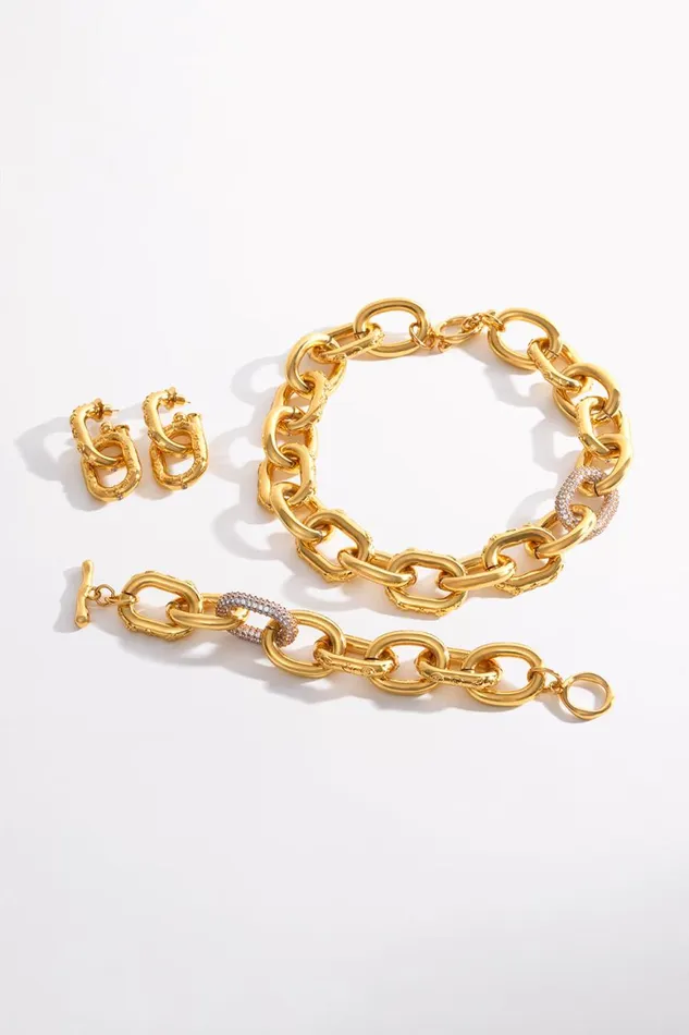 COSMIC CARTOUCHE EARRINGS GOLD Gold WomensMens Camilla Jewellery