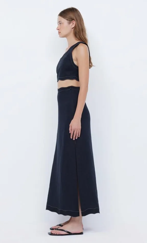 Cropped Shop Bec Bridge Tallulah Asym Crop Top Blackblack