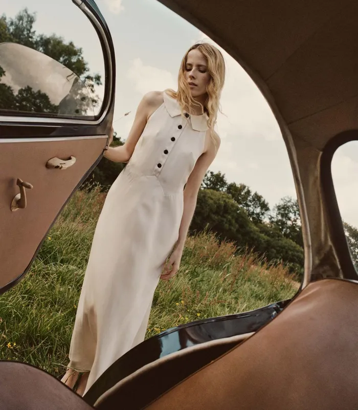 DEN Dresses Women Clayton Dress Mother Of Pearl