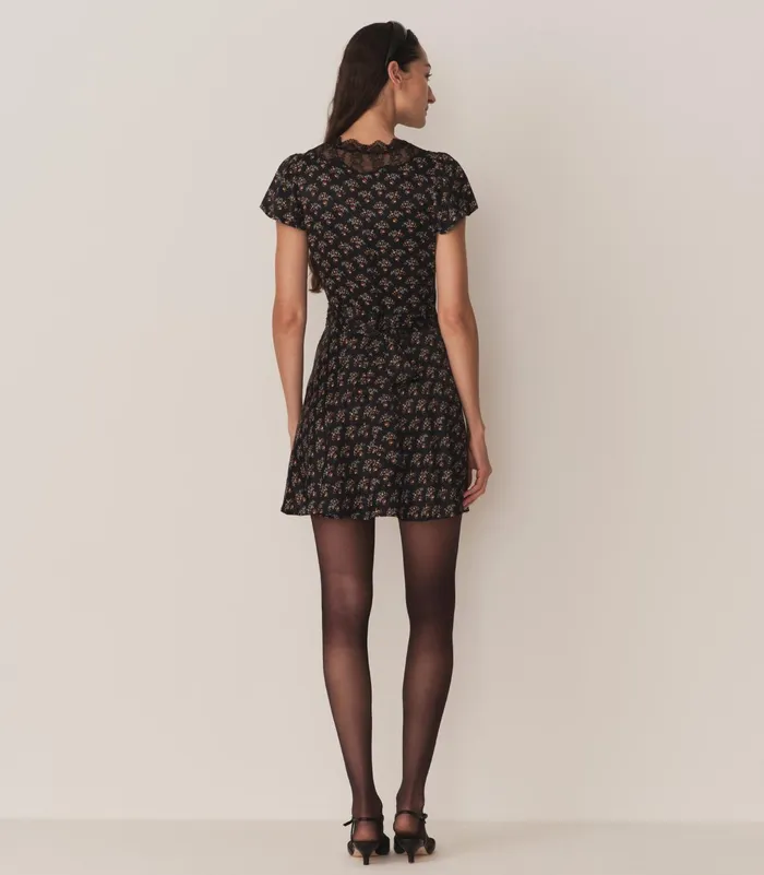 DEN Dresses Women Ivy Dress Delphinium Floral DEN Dresses Women Ivy Dress Delphinium Floral