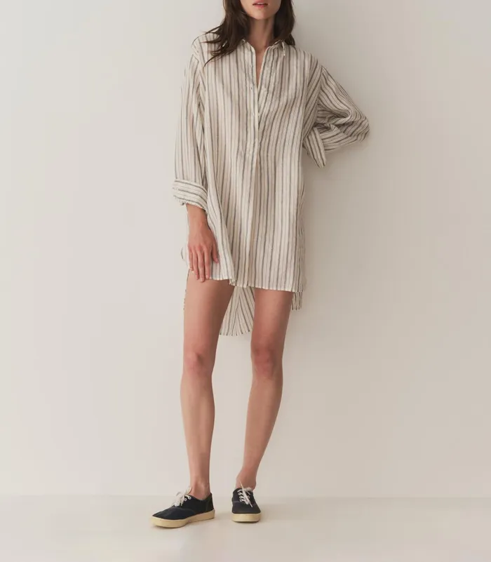 DEN Dresses Women Jora Dress San Leone Stripe DEN Dresses Women Jora Dress San Leone Stripe