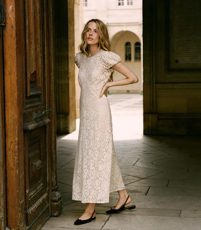 DEN Dresses Women Katarina Dress Mother Of Pearl