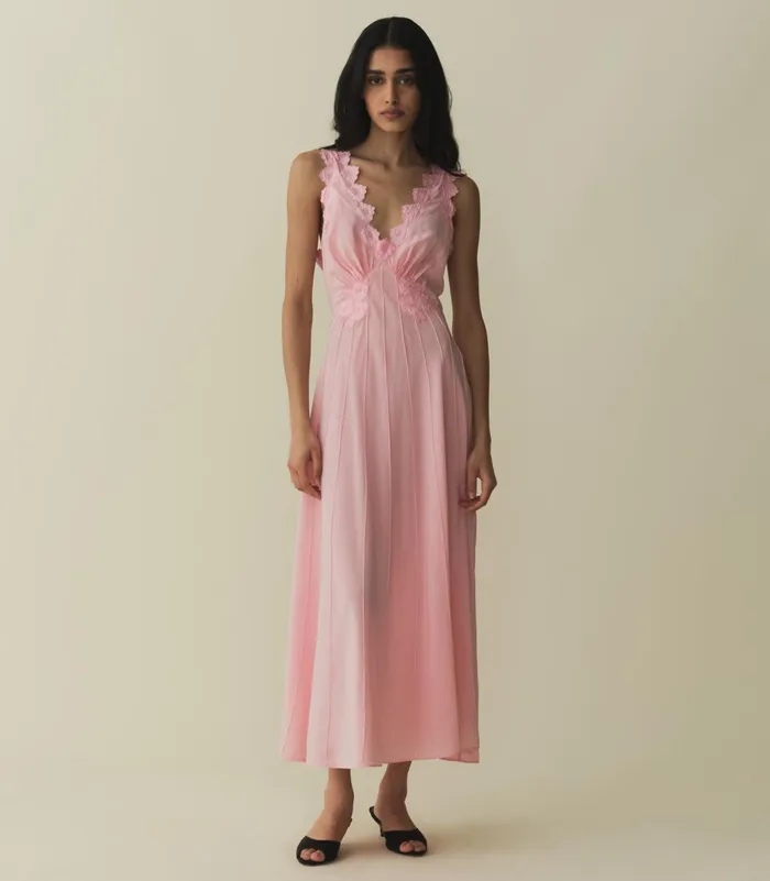 DEN Dresses Women Kelis Dress Abelia Pink