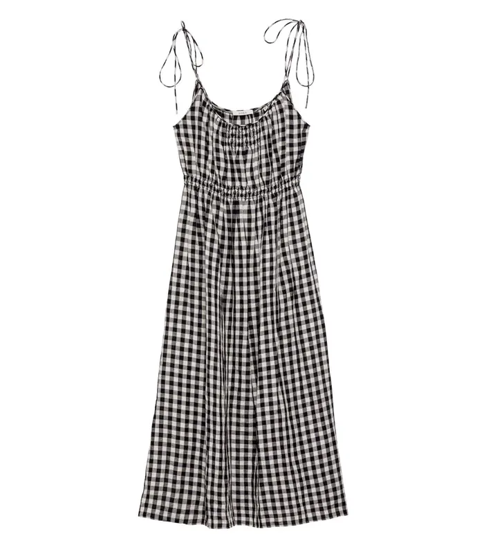 DEN Dresses Women Leslie Dress Marilyn Gingham