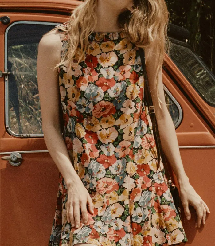 DEN Dresses Women Messina Dress Poppy Meadow DEN Dresses Women Messina Dress Poppy Meadow