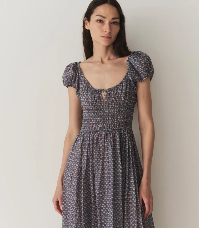 DEN Dresses Women Quinn Dress Dahlia Ikat DEN Dresses Women Quinn Dress Dahlia Ikat