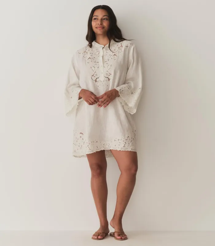 DEN Dresses Women Rochelle Dress Salt DEN Dresses Women Rochelle Dress Salt