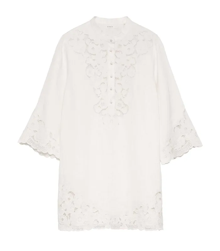 DEN Dresses Women Rochelle Dress Salt DEN Dresses Women Rochelle Dress Salt