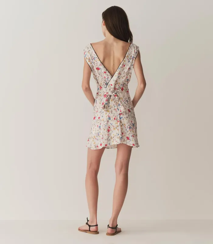 DEN Dresses Women Tula Dress Blanc Flowering Meadow