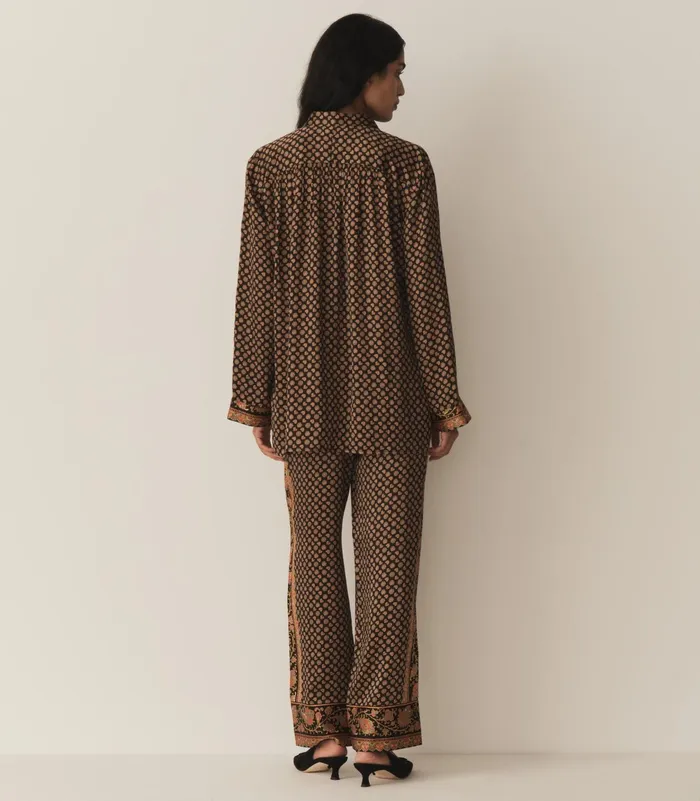 DEN Pants and Shorts Women Carlotta Pant Beauvoir Paisley DEN Pants and Shorts Women Carlotta Pant Beauvoir Paisley