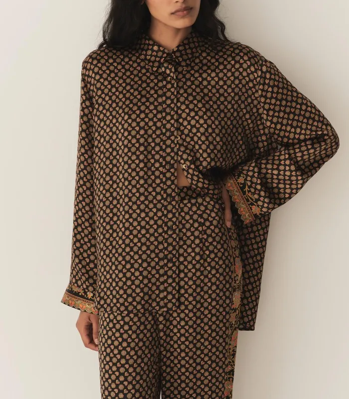 DEN Pants and Shorts Women Carlotta Pant Beauvoir Paisley DEN Pants and Shorts Women Carlotta Pant Beauvoir Paisley