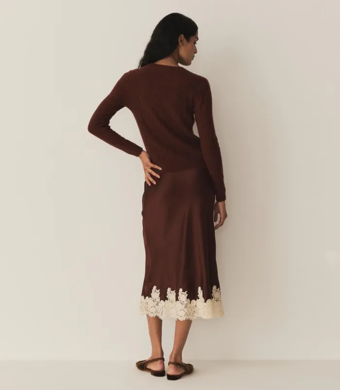 DEN Skirts Women Elowen Skirt Cafe DEN Skirts Women Elowen Skirt Cafe