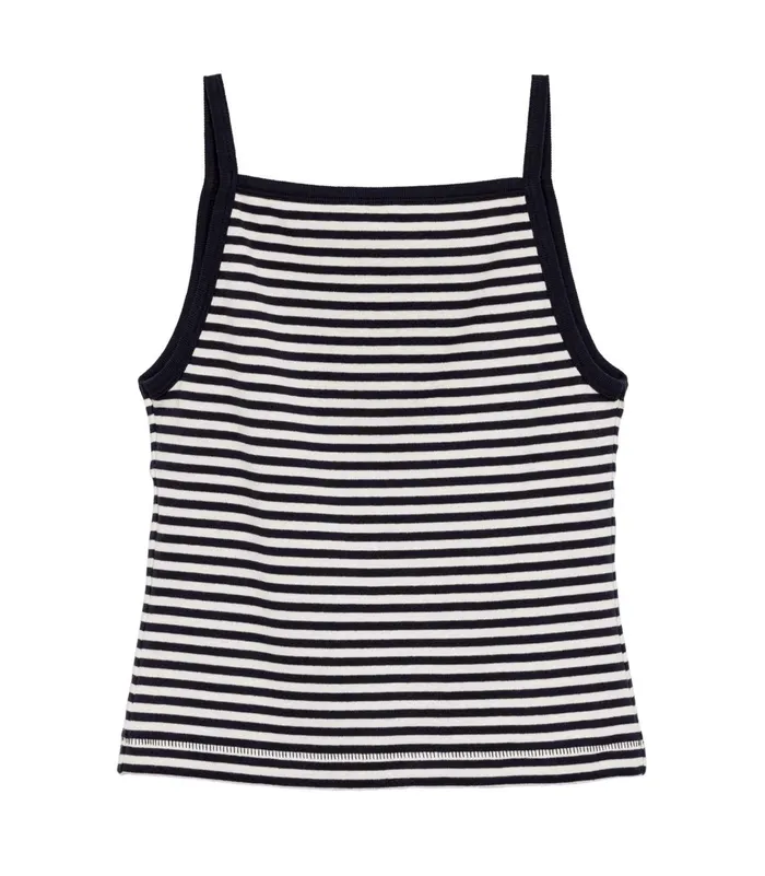 DEN Tees Women Angie Tank Nantucket Stripe