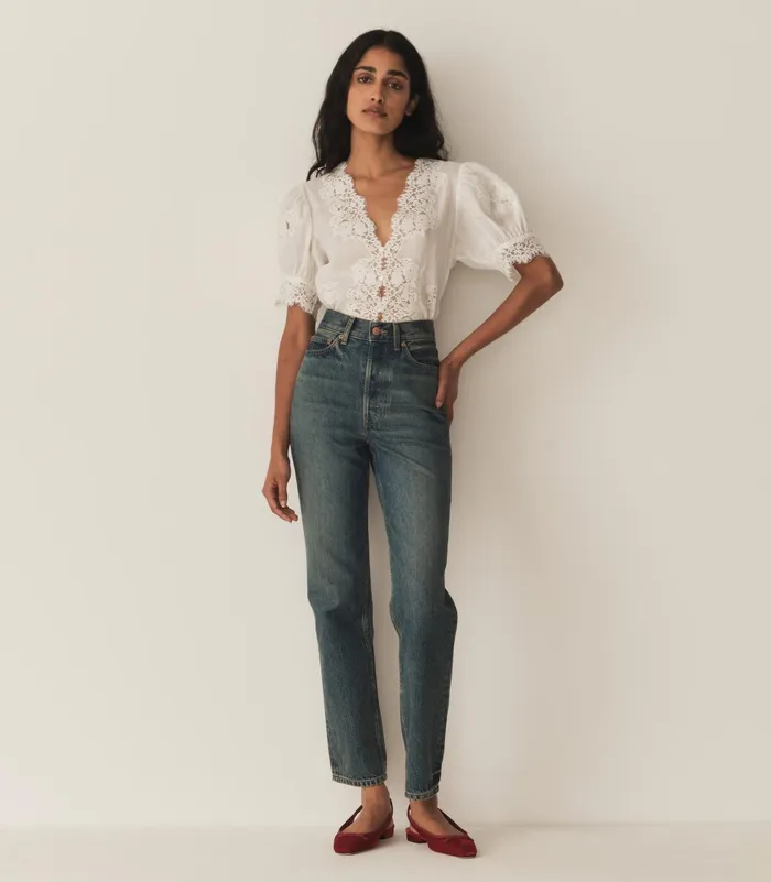 DEN Tops Women Idella Top Salt DEN Tops Women Idella Top Salt