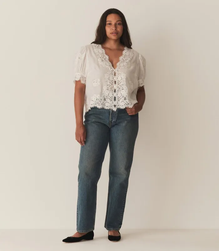DEN Tops Women Idella Top Salt DEN Tops Women Idella Top Salt