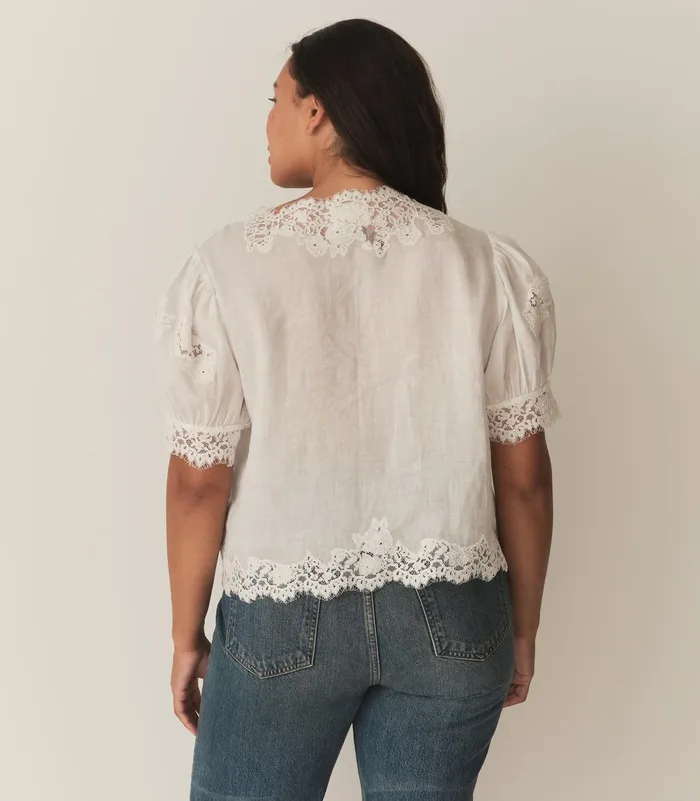 DEN Tops Women Idella Top Salt DEN Tops Women Idella Top Salt