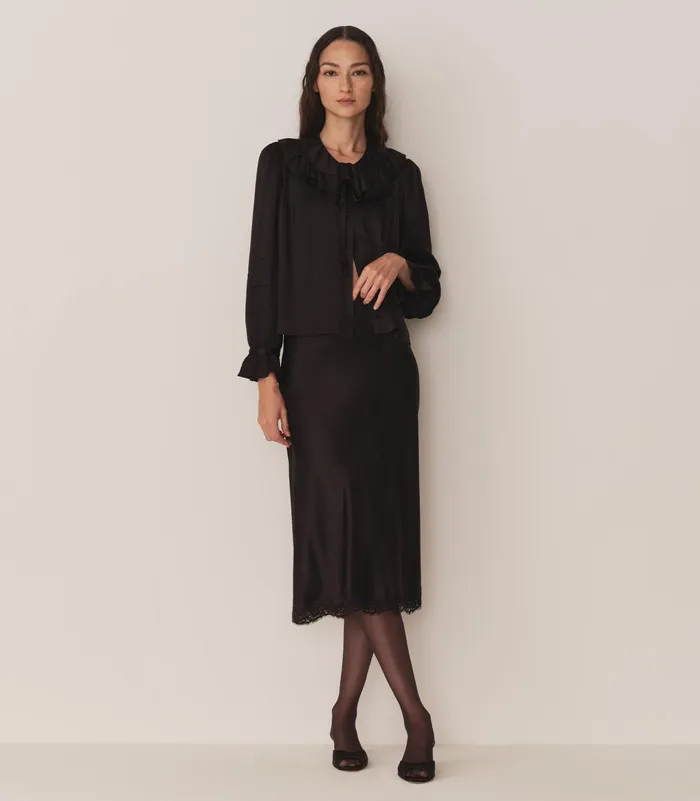 DEN Tops Women Solange Top Black