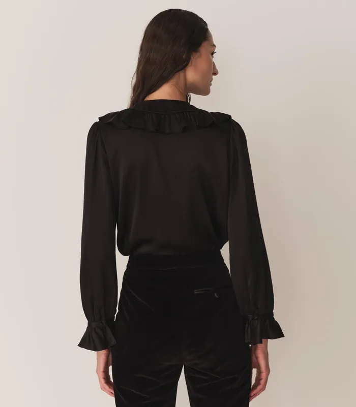 DEN Tops Women Solange Top Black