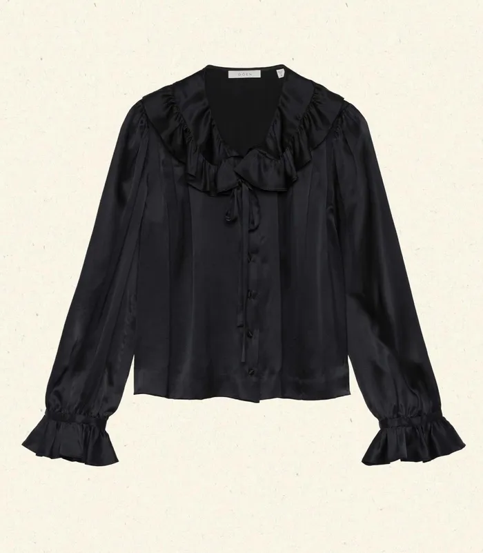 DEN Tops Women Solange Top Black