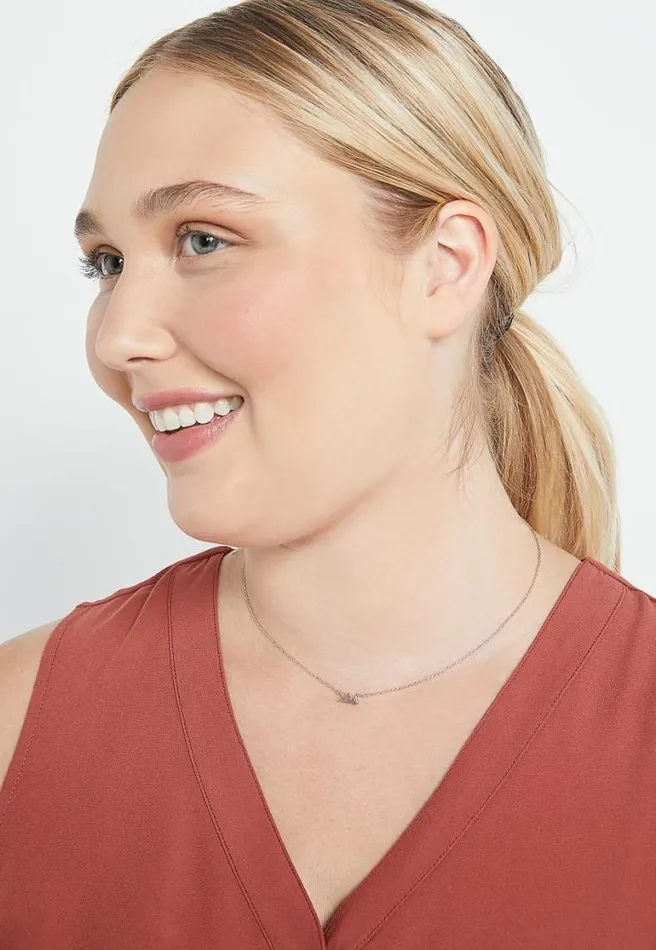Dainty Happy Camper Necklace Women Maurices Jewelry