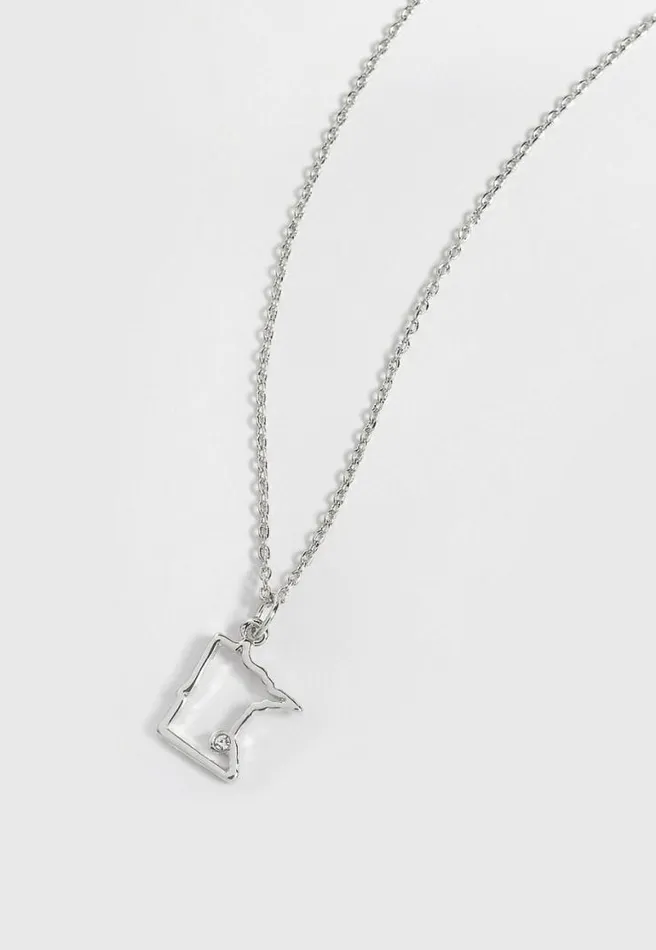 Dainty Minnesota State Necklace Women Maurices Jewelry